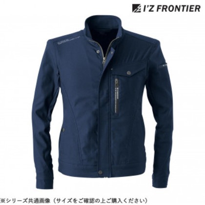アイズフロンティア ストレッチワークジャケット 02 ネイビー 4L 3010