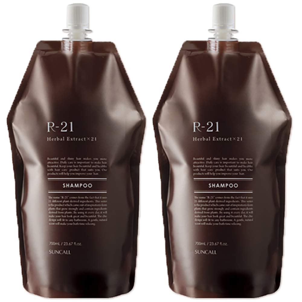 【最安値挑戦中】 サンコール R-21 シャンプー 700mL 詰め替え ×2個 セット