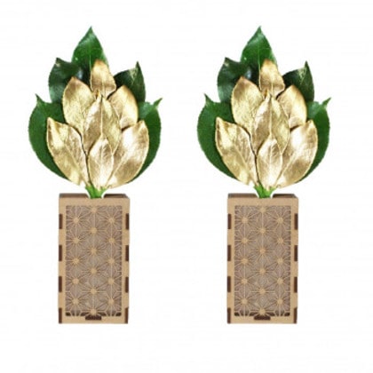 A＆K 日本製プリザーブド 金の榊SSV 榊立てカバーセット ST-024 6,642円