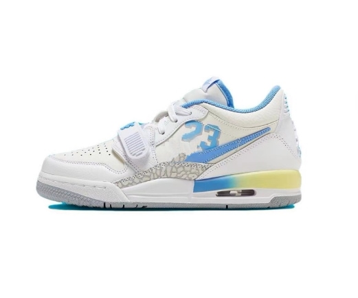 Aj 男性と女性のロートップ グレーと白のセメント カジュアル スポーツ バスケットボール シューズ