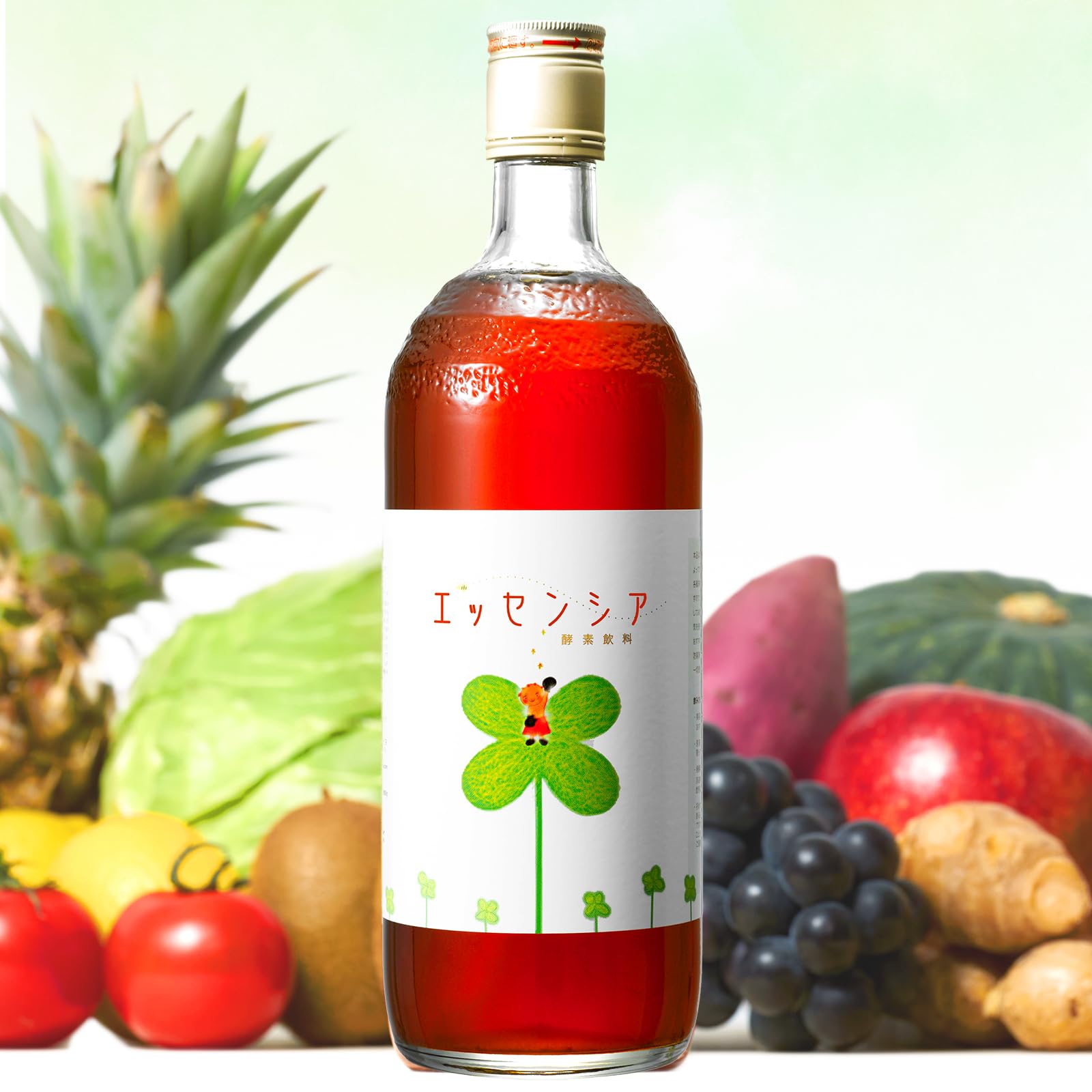 【100%無添加】エッセンシア酵素720ml(1本) 飲みやすい 酵素ドリンク ファスティング 置き換えダイエット