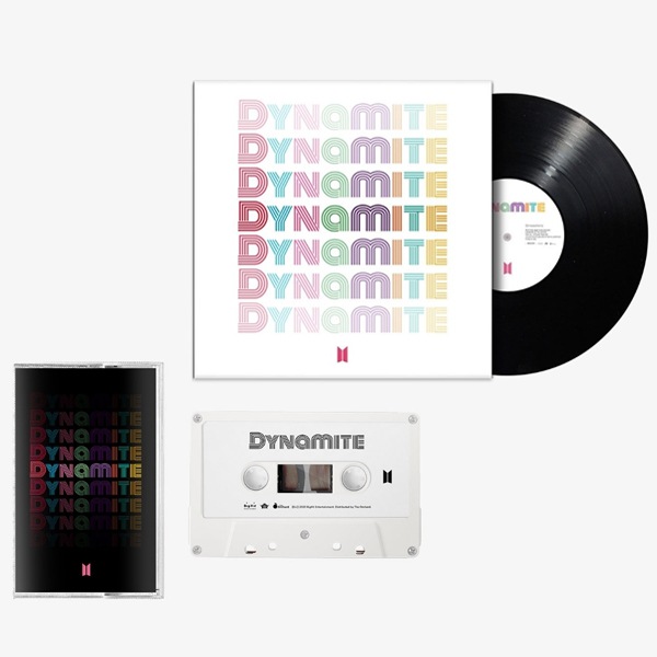 [当日発送]防弾少年団 VINYL LP DYNAMITE + CASSETTE ダイナマイト LP + カセット