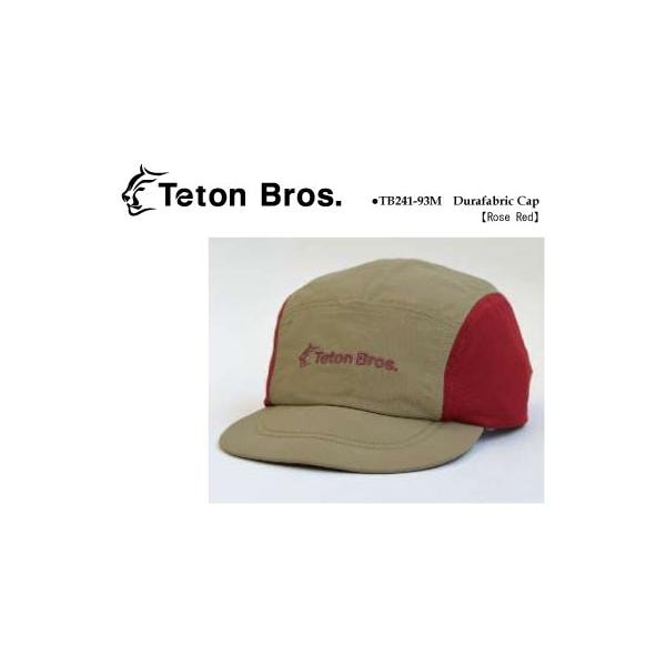 Teton Bros ティートンブロス Durafabric Cap 帽子 バックカントリー 登山 キャンプ アウトドア ROSE RED