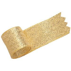 （まとめ） タカ印 グランドメタルリボン 18mmx20m 金 50-7400 1巻 [x5セット]