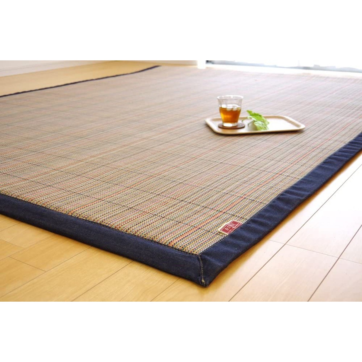 【i】竹ラグ カーペット 2畳 シンプル 『DDXリオ』 約180×180cm【北海道・沖縄・離島不可】
