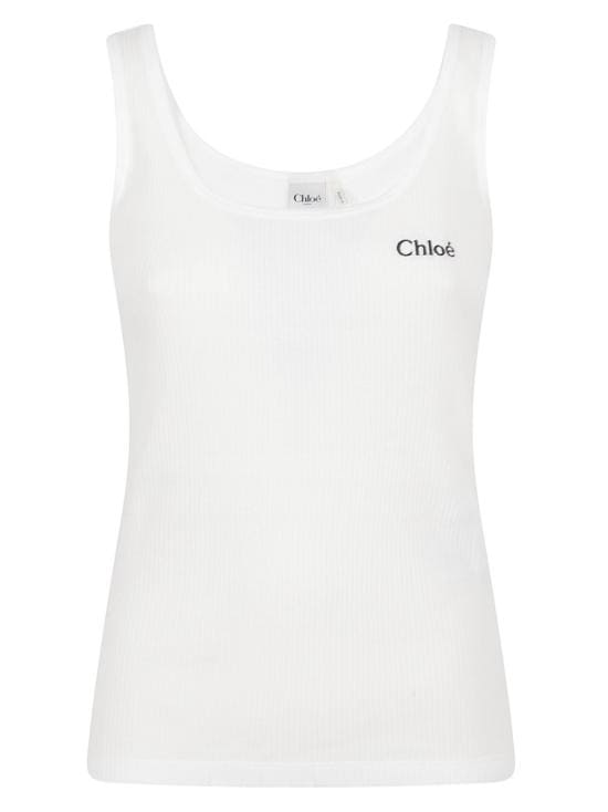 CHLOE Women Tops CH25SJH12180101 White