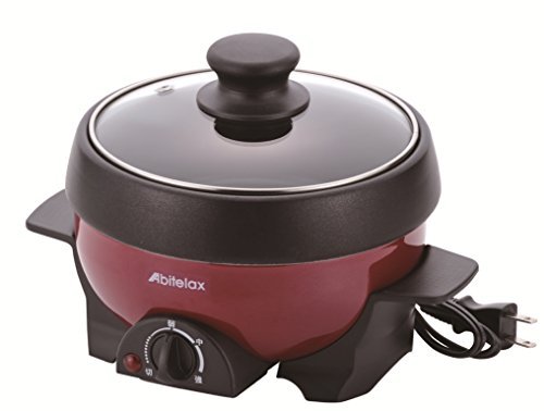 Abitelax Electric Miniplate Grill Pot Red / Bla