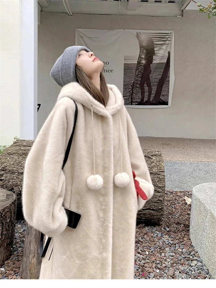 アウターファー毛皮アウターかわいい ロングボアコート ロングコート もこもこ 大きいサイズ 厚手 ボアコート 大人 アウター フード付き 暖かい フードコート 冬 お洒落 ファーコート レディース