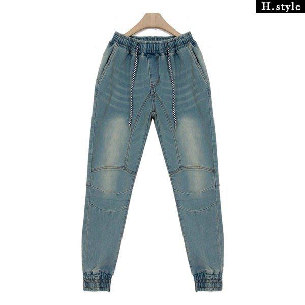 (XT)205-1デニムジョガーパンツ