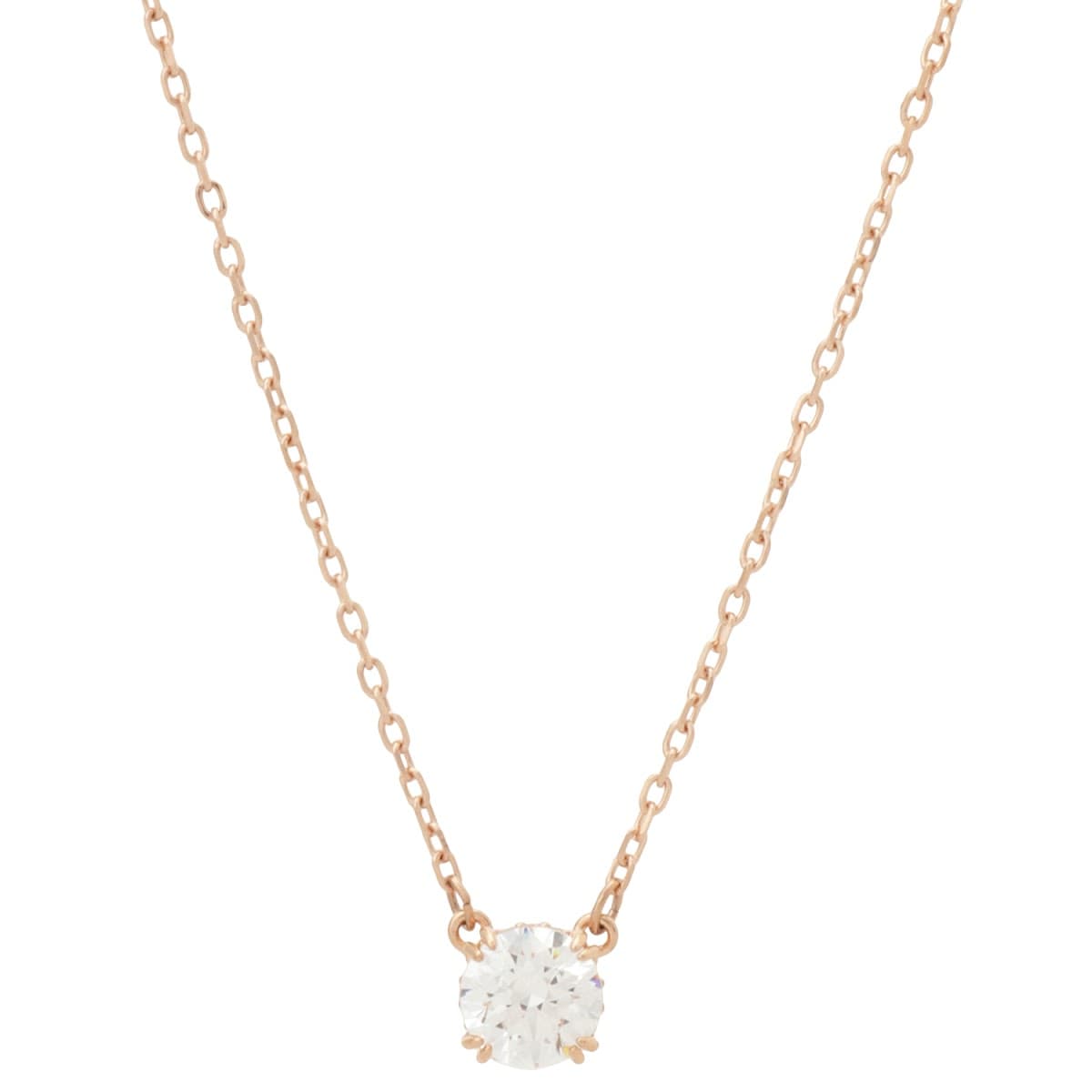 スワロフスキー ネックレス ペンダント SWAROVSKI レディース コンステラ ラウンドカット クリスタル パヴェ ローズゴールド アクセサリー Constella 5636710