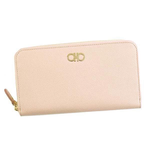 サルヴァトーレ フェラガモ Salvatore Ferragamo / ラウンド長札入財布 #22C882 674598 BONBON