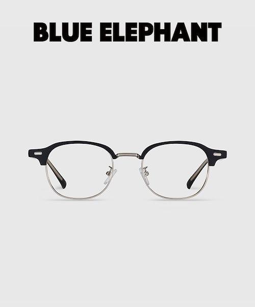Qoo10 BLUE ELEPHANT EGGHEAD ブルーライトカット 眼鏡