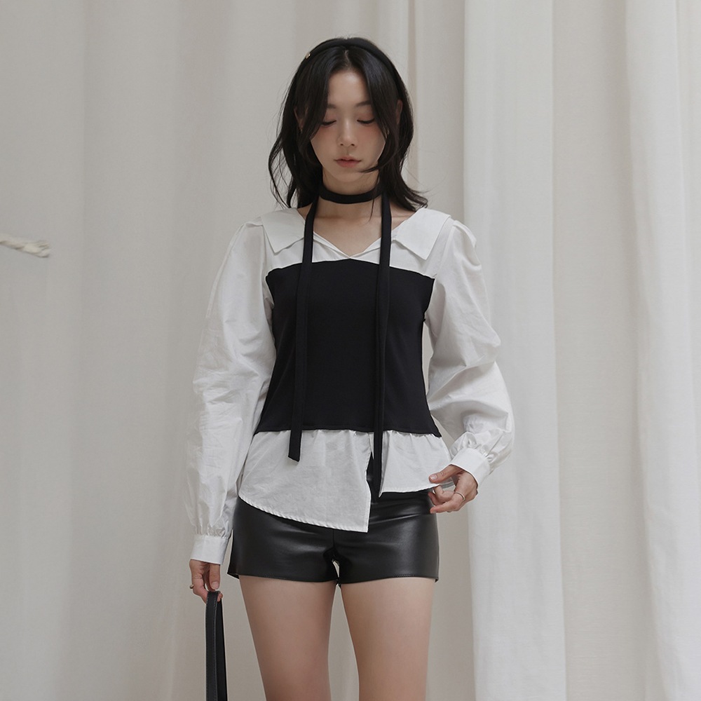 エピルストラップセットレイヤードアンバルシャツ