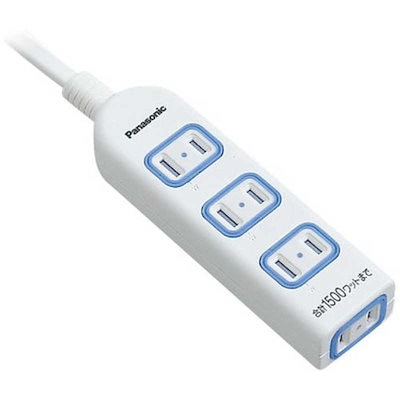 他サイト： パナソニック WHA2524WKP テーブルタップ 「ザ・タップX」 4個口 2m ホワイトの商品画像