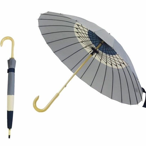 傘 レディース 長傘 おしゃれ 24本骨 和傘 Jk 139 うららか グラスファイ 最大58 オフ 55cm 雨傘