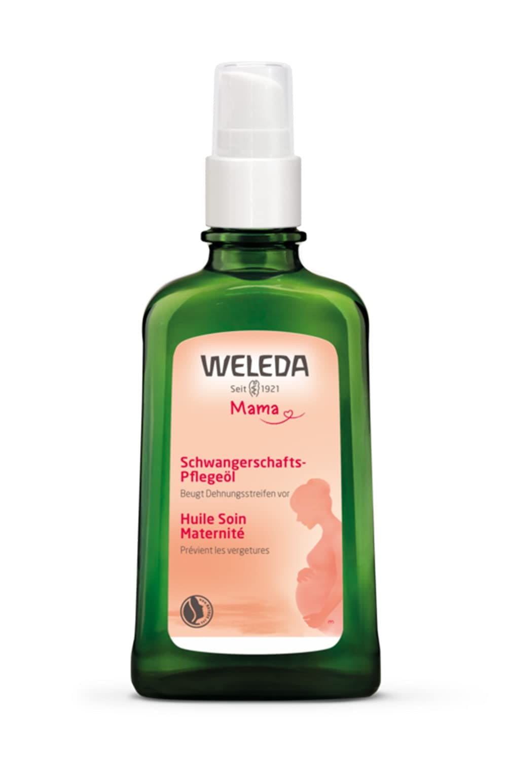 ヴェレダ マザーズ ボディオイル 100mL お腹周りのケア マッサージオイル 妊娠期 産後 肌の引き締め やわらかなフローラルの香り 天然由来成分 オーガニック
