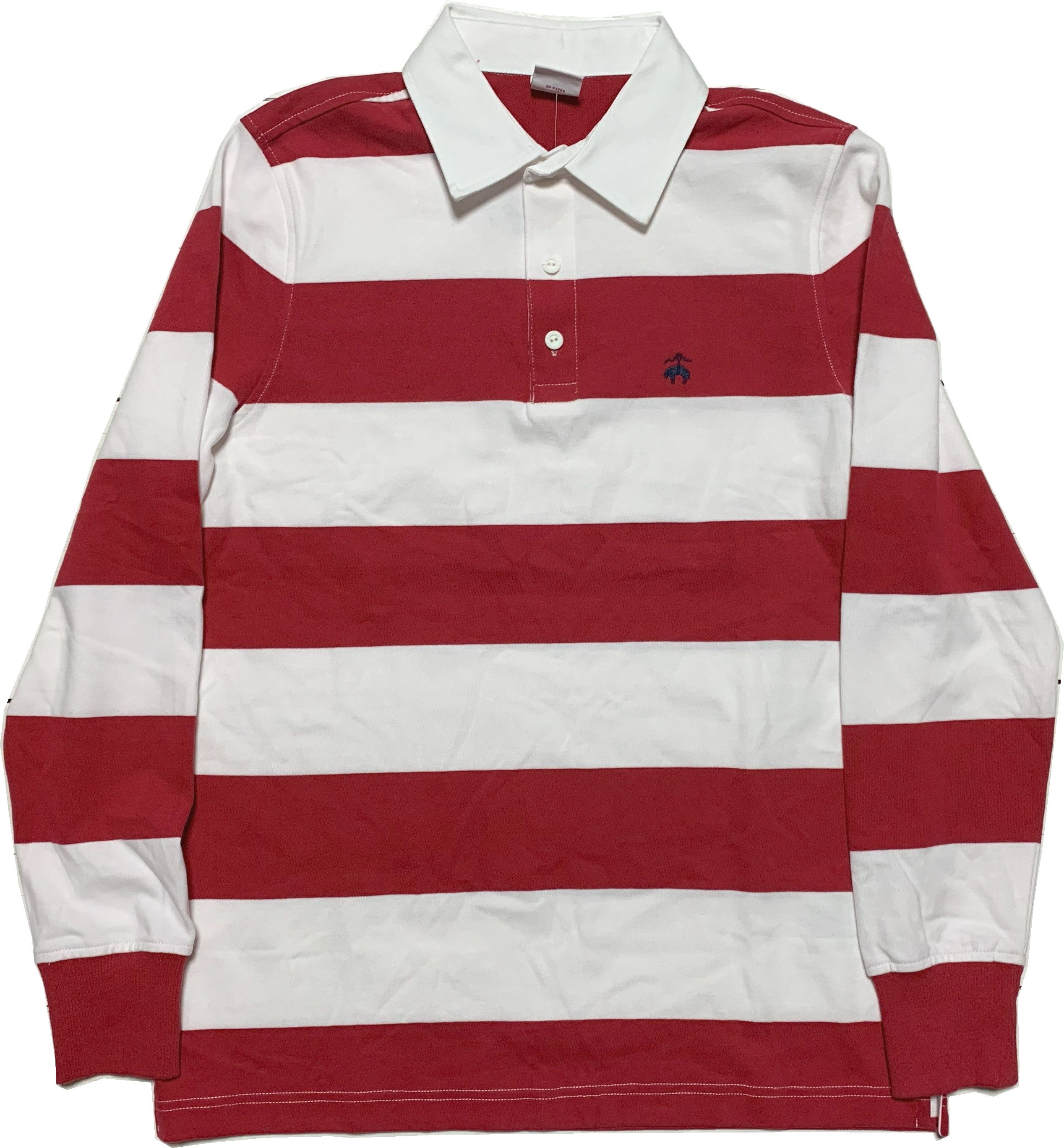 長袖 ラグビーシャツ レッド メンズ Brooks Brothers BB2-083