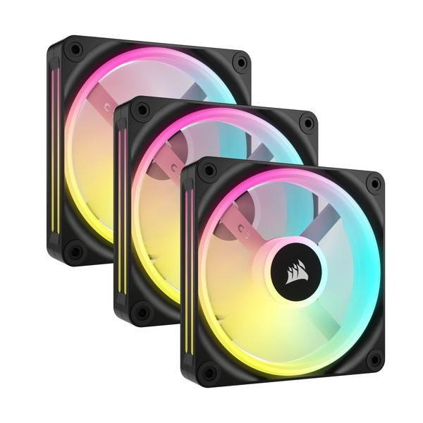 CO-9051002-WW iCUE LINK QX120 RGB 120mm Magnetic Dome RGB Fan Starter Kit [ケースファン] 15,169円