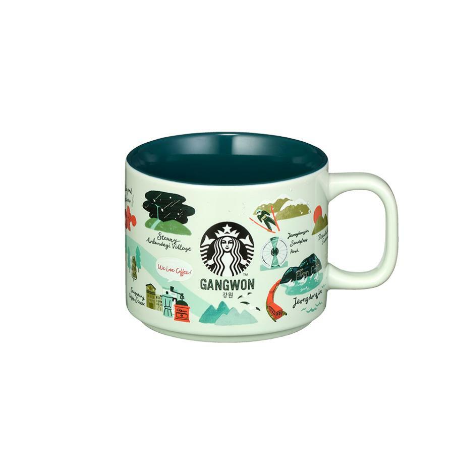 アンニョン 江原(GANGWON) マグカップ 355ml + パンフレット同封 韓国スターバ グッズ 5,593円