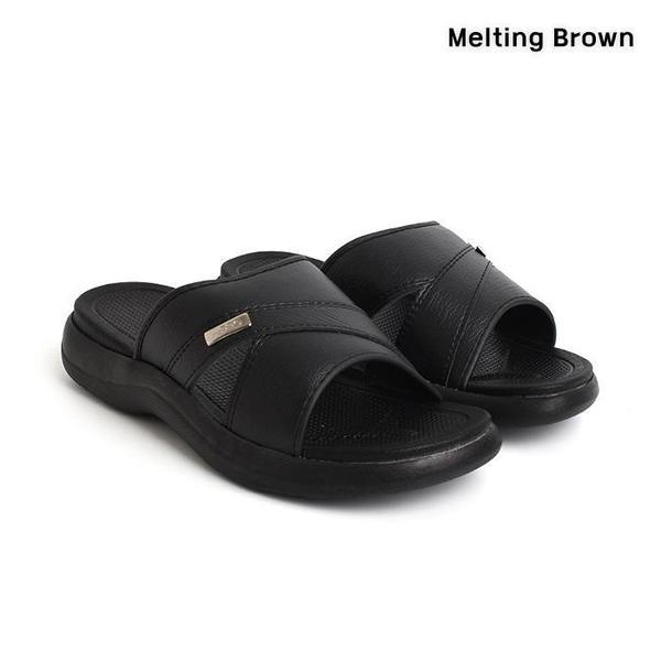 男性 デイリー X ストラップ クッション スリッパ 2color