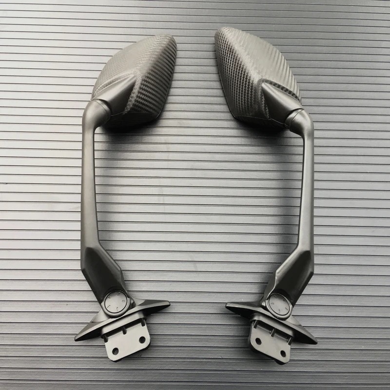 ヤマハモーターサイクル用カーボンファイバーサイドミラー モデル530 T-MAX 530-2012 E