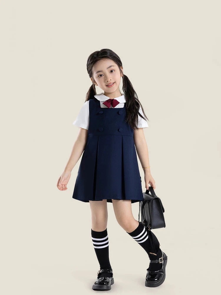 女の子 スーツセット 4点セットフォーマルスーツ ワンピース スーツ 卒園式 入学式 ジャンパースカート ボレロジャケット 子供服 ブラウス ガールズ ワイシャツ 長袖 卒業式 発表会 面接 婚葬祭