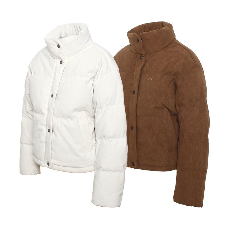 女性ランブラーコーデュロイダウンジャケット7L82068 2種択1