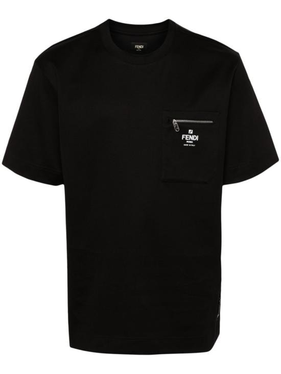 FENDI Men Tops FY0936 ARYR F0QA1 NERO