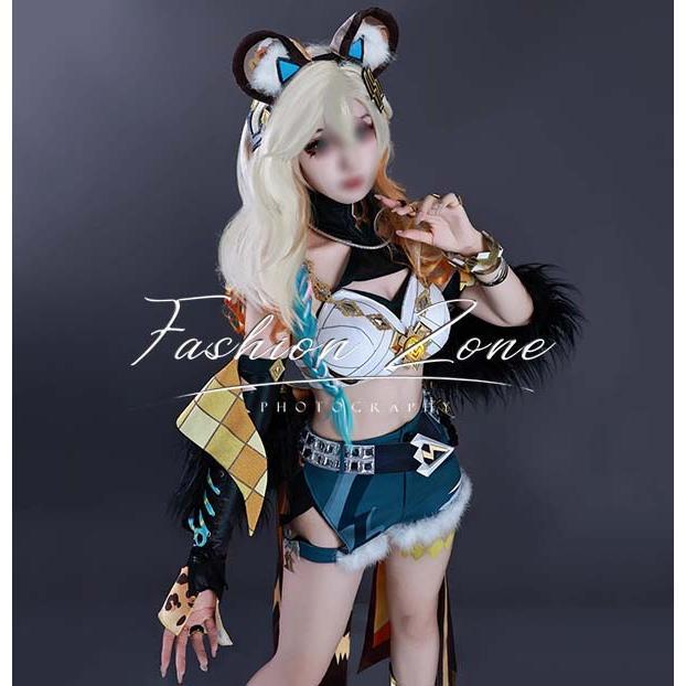 人気新作N0.1原神 げんしん 希ノ寧 Xilonen コスプレ衣装 ウィッグ 靴 cosplay ハロウィン 演出服 変装