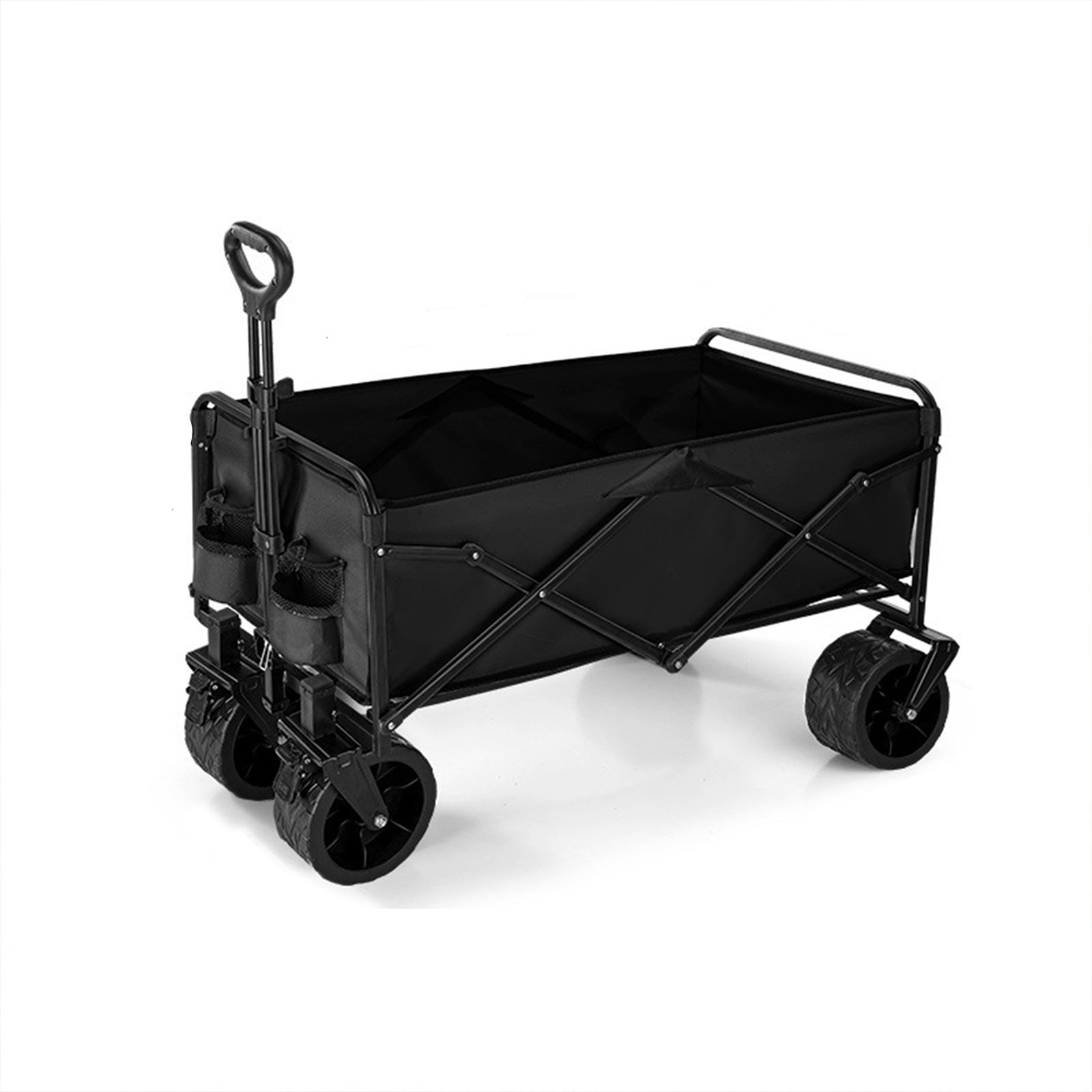 キャリーワゴン 大容量150L キャリーカート 耐荷重200kg ワンタッチ 折りたたみ式 キャンプカート 軽量 静音 BBQ 運動会 買い物 引越し 釣りな