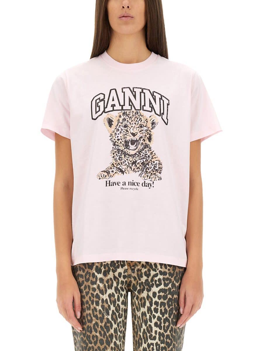 T4161_868 ピンク 春夏2025 Tシャツ レディース ia