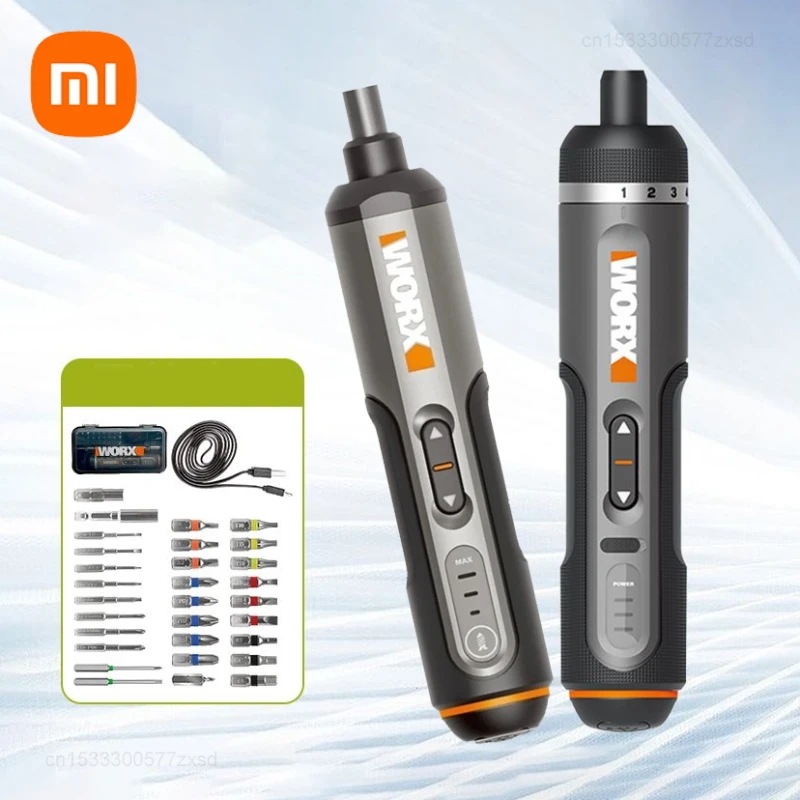 Xiaomi-電動ドライバーセットWorx-4V,wx242,240,ミニ,スマート,ワイヤレス,ポータブル,電気ドリル,スクリュードライバー - 1420
