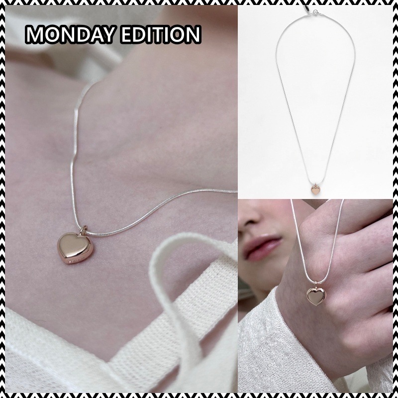 MONDAY EDITION VALENTINE HEART NECKLACE
