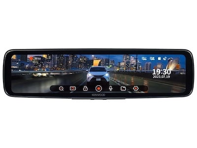 他サイト： ケンウッド 12型IPS液晶搭載デジタルルームミラー型2カメラドライブレコーダー DRVEM4800の商品画像