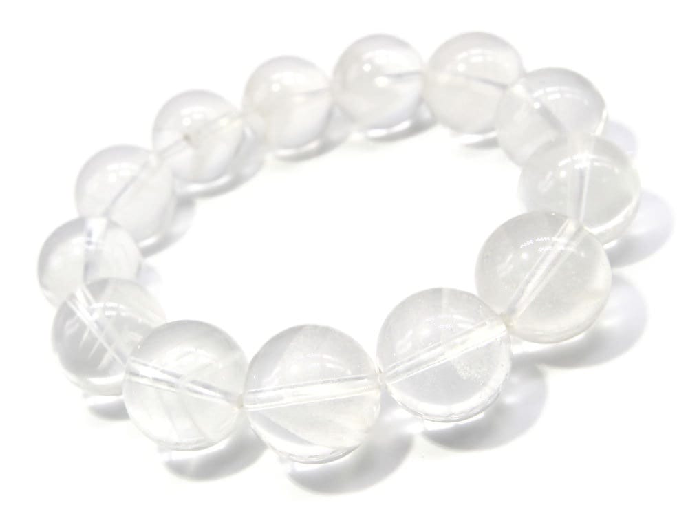 ファントムクォーツ ブレスレット 14mm パワーストーン ブレスレット メンズ レディース 天然石 数珠 アクセサリー メンズブレスレット レディースブレスレット パワーストーンブレスレット 天然石