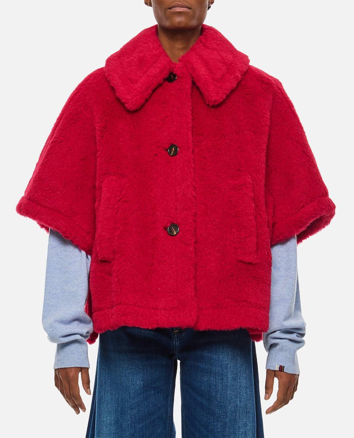 2514731151600012 レッド 春夏2025 コート レディース ia