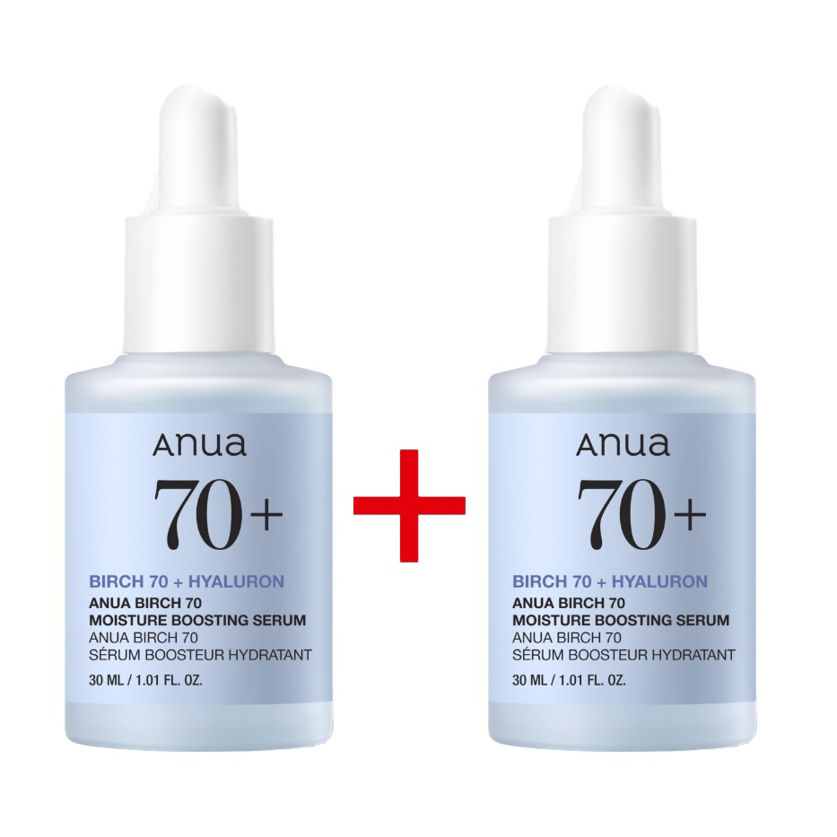 [1+1]白樺70 水分ブースティングセラム30ml+30ml /韓国コスメ