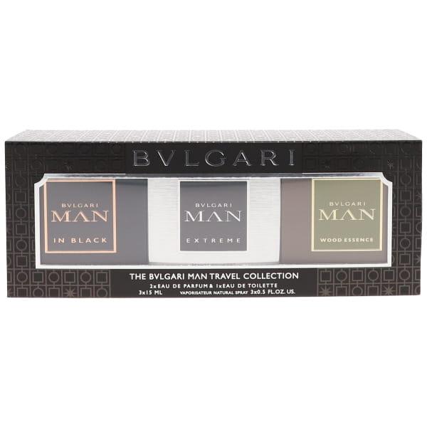 ブルガリ マン トラベルコレクション 15ml×3 ミニチュア コフレ セット 