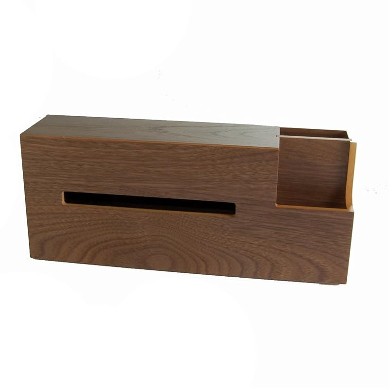 cocoshi ウッド ティッシュケース Wood Tissue Case [ウォルナット WN]