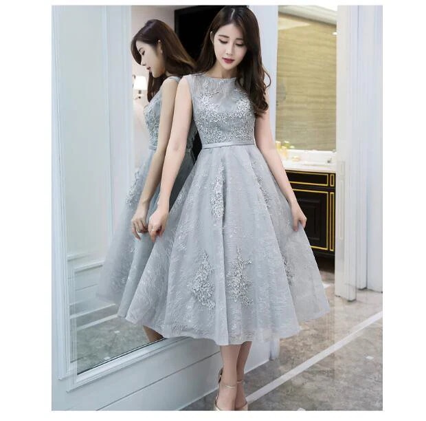 ミモレ丈ドレス お呼ばれドレス パーティードレス 披露宴 二次会 演奏会 ウエディングドレス 成人式