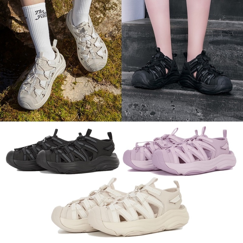 2025年春夏新作 FIORD サンダル 3色展開 韓国人気 ユニセックス スポーツサンダル 軽量 通気性 アウトドア カジュアル おしゃれ シンプル トレンド 新作 ギフト対応