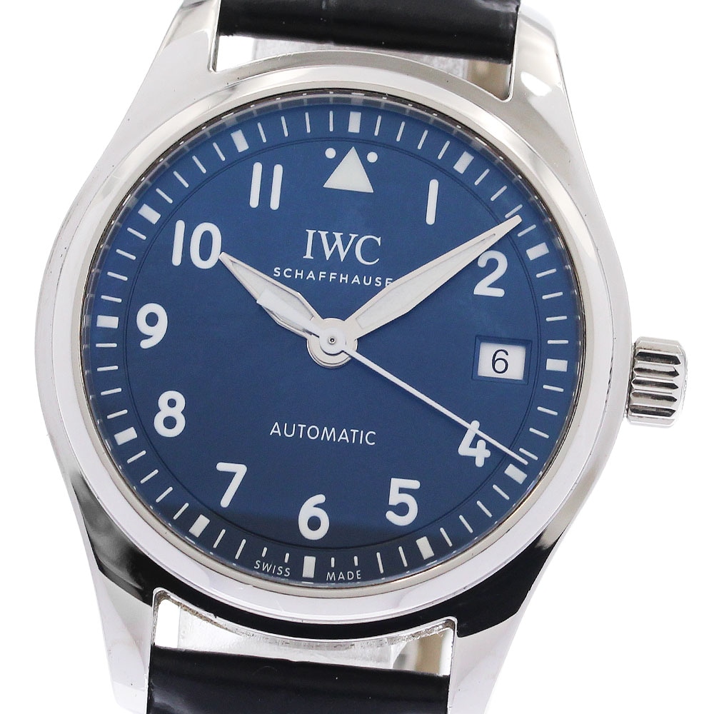 IWC IWC SCHAFFHAUSEN IW324008 パイロットウォッチ オートマティック36 デイト 自動巻き ボーイズ 良品 _948019【中古】