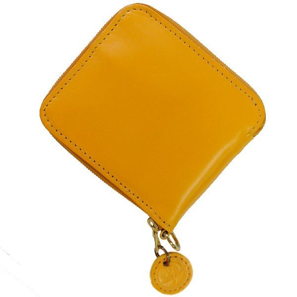 03-6156 GOLD (ROUND TAG) 二つ折り財布 小銭入れ付 メンズ
