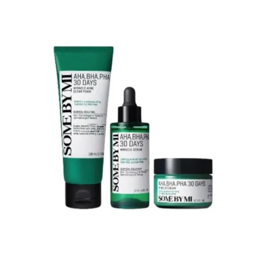 AHA.BHA.PHA 30デイズ ミラクル デイリー 3点 セット(セラム+クリーム+フォーム)