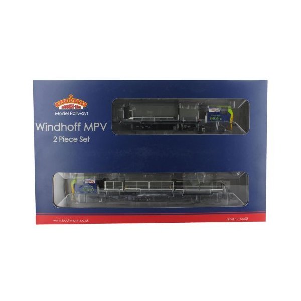 Bachmann Windhoff MPV (Multi-Purpose Vehicle) Network Rail - 2 piece set 並行輸入品