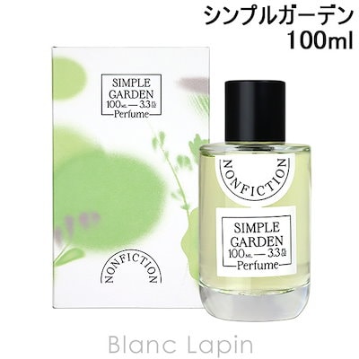 NONFICTION SIMPLE GARDEN 100ml 香水　韓国　未開封 Qoo10] ノンフィクション NONFICTION : 香水 NONFICTION SIMPLE GARDEN