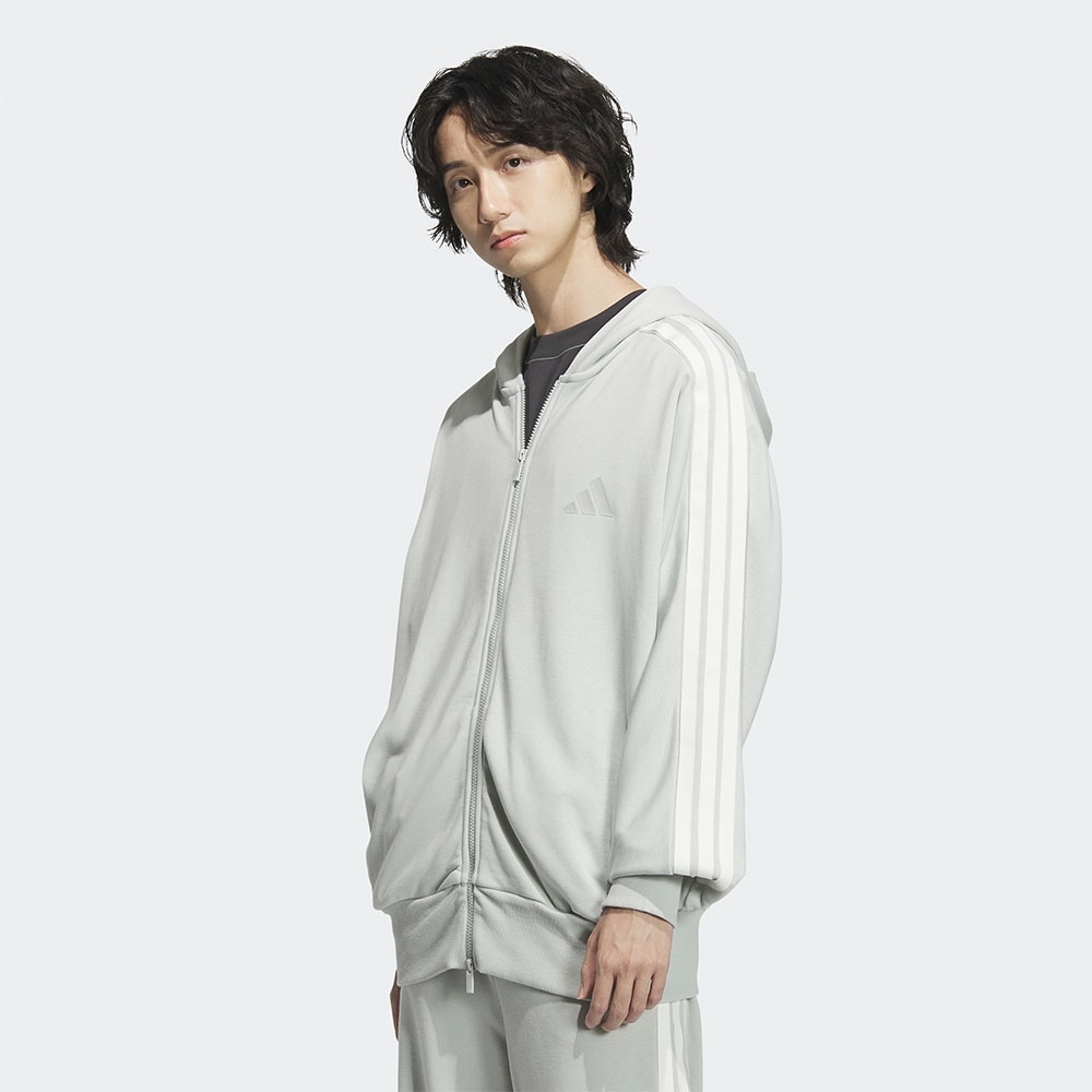 アディダス 3S クラブニットトラックジャケット-グレー/ JL6079 14,055円