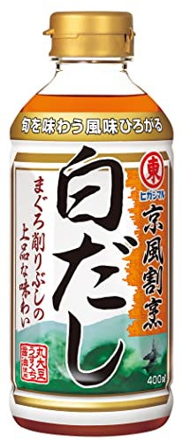 他サイト： ヒガシマル醤油 京風割烹 白だし 400ml×3本の商品画像