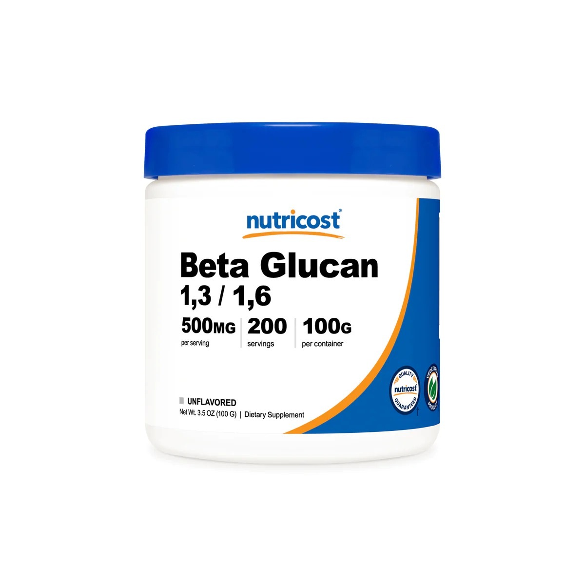 [USA] Nutricost ニュートリコスト Beta Glucan Powder 無味 (100 GM)