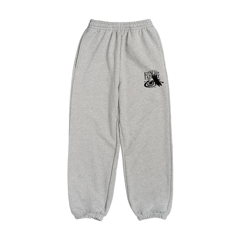 KITSCH CAT JUMPING TRAINING PANTS (MELANGE)